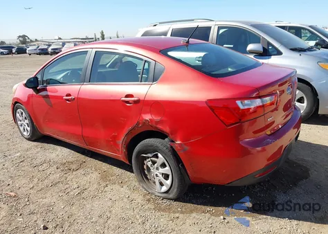 2013 Kia Rio Ex z USA, uszkodzony, nr VIN KNADN4A33D6103092